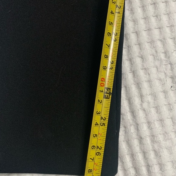 Kate Spade Classic Black Pants Blaze a Trail Elastic Waist Legging Cropp Sz4 - Picture 7 of 12